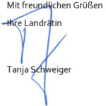 unterschrift